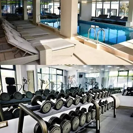 Apartmán Luxury Prima Linie La Mare Piscina Cu Sauna Jacuzzi Gym