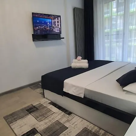 Appartamento Luxury Prima Linie La Mare Piscina Cu Sauna Jacuzzi Gym Năvodari